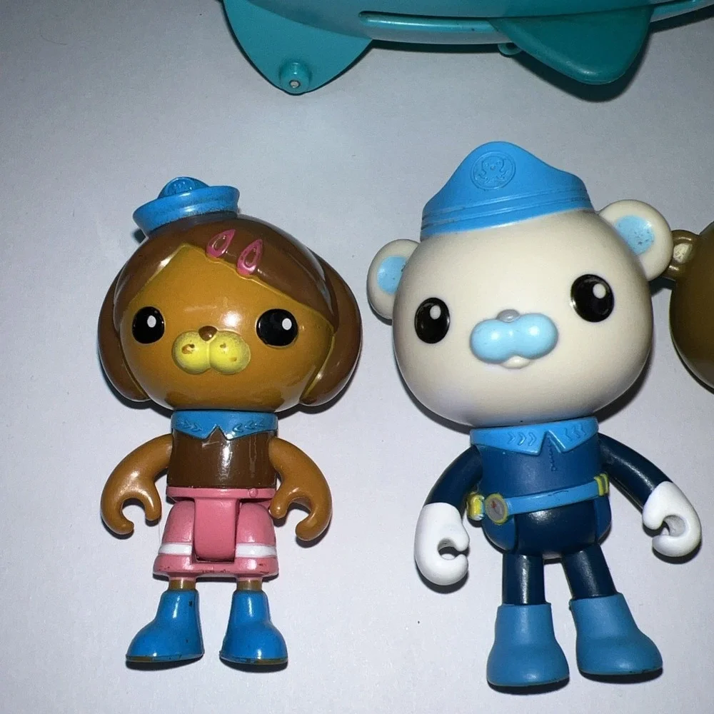 Octonauts Gup A Deluxe Vehicle figures Captain Barnacles Tweak Barrot Dashi
